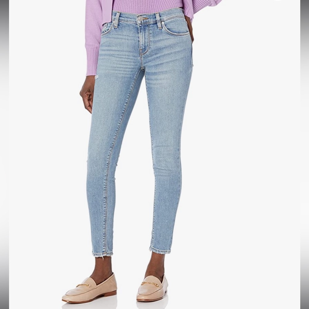 HUDSON Women's Krisra Low Rise, Super Skinny Ankle Jean size 30